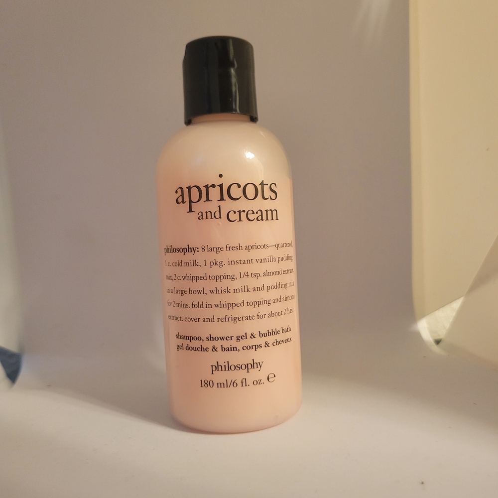 Philosophy Apricots and Cream Shower Gel - Pink